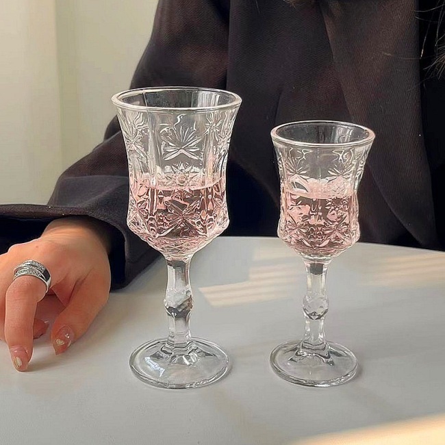 glass goblet wine glass